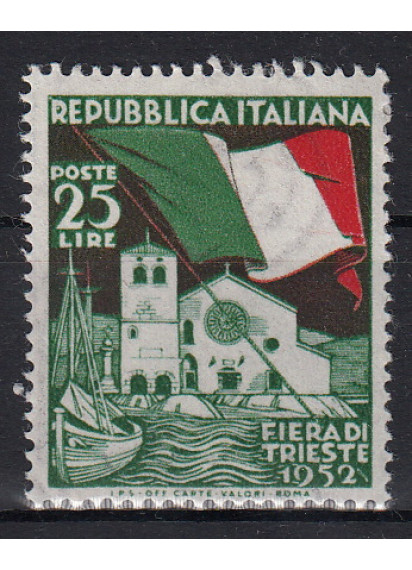 1952 4° Fiera Di Trieste Perfetto non Linguellato 1 Val Sassone 694
